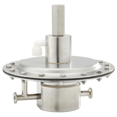 Jsrhulp Series High Purity, Low Pressure Sanitary Regulator 