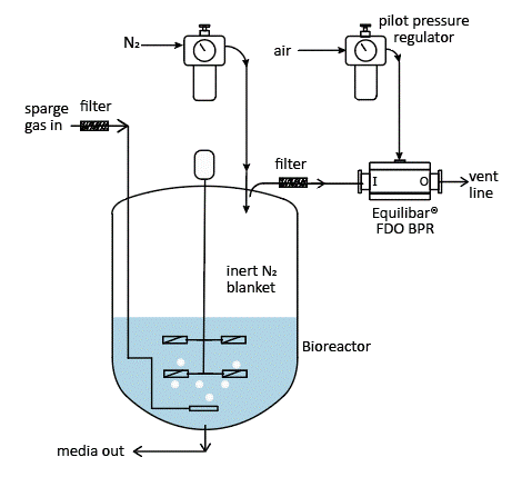 Sanitary Tank Blanketing Schematics